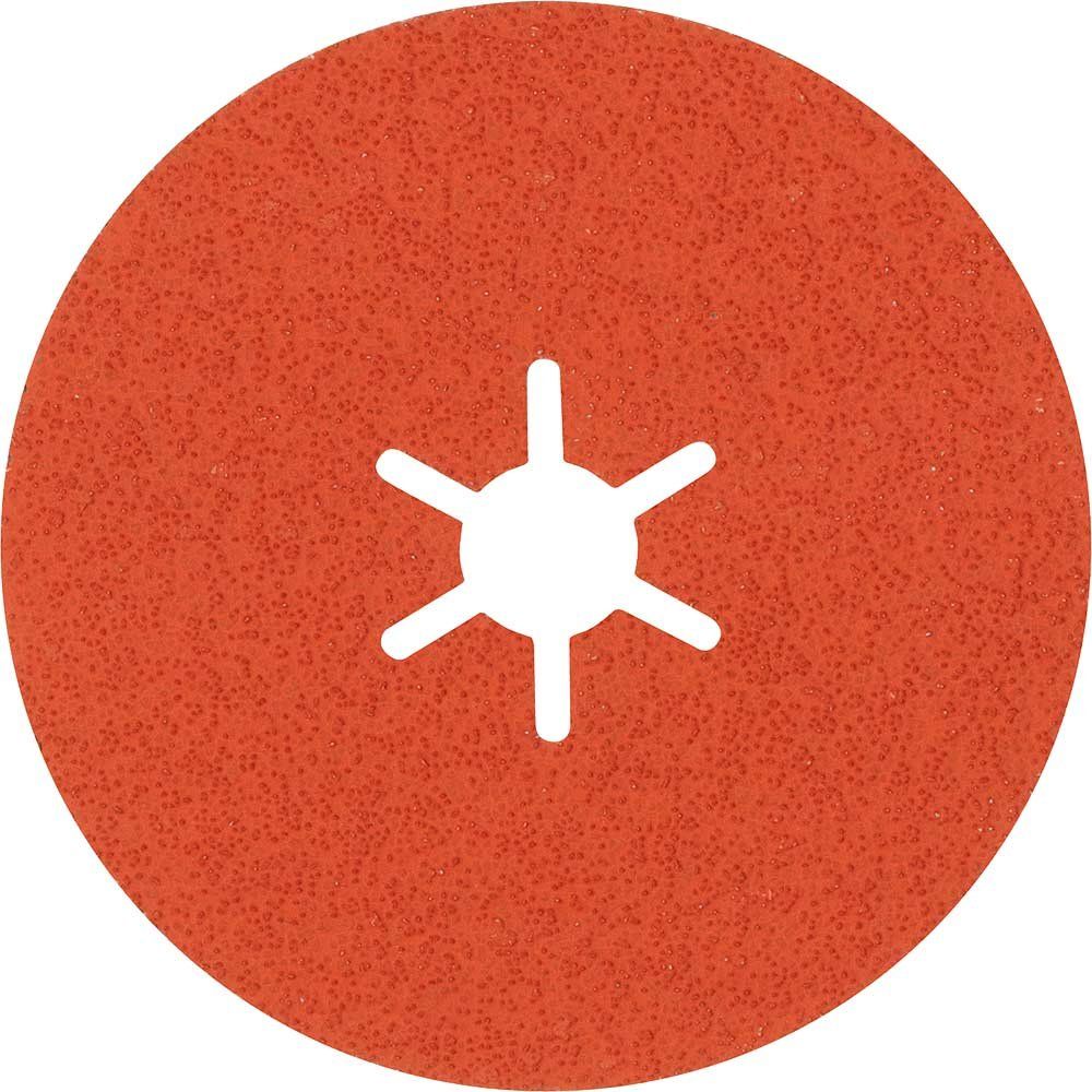 Bosch EXPERT R782 Prisma Fibre Sanding Disc 100mm 100mm 60g Pack of 25 - Image 1