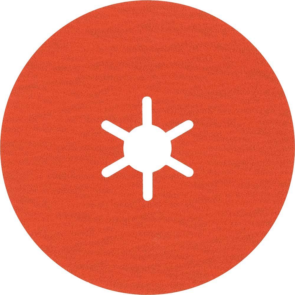 Bosch EXPERT R782 Prisma Fibre Sanding Disc 100mm 100mm 120g Pack of 25 - Image 1