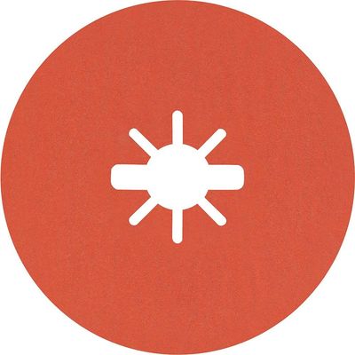 Bosch EXPERT R782 Prisma Ceramic X LOCK Fibre Disc 115mm 115mm 60g Pack of 25