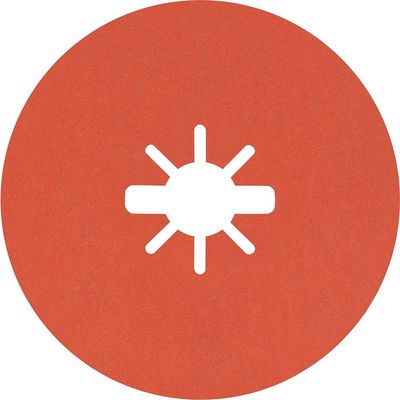 Bosch EXPERT R782 Prisma Ceramic X LOCK Fibre Disc 115mm 115mm 80g Pack of 25