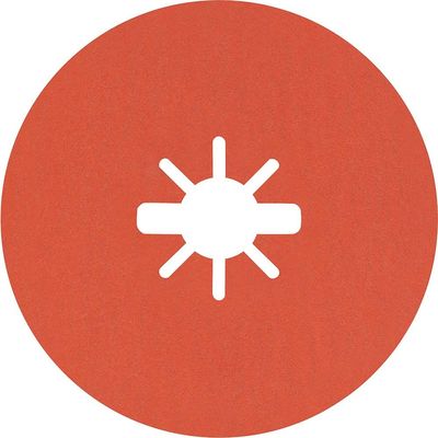 Bosch EXPERT R782 Prisma Ceramic X LOCK Fibre Disc 115mm 115mm 120g Pack of 25