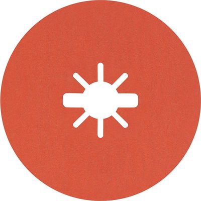 Bosch EXPERT R782 Prisma Ceramic X LOCK Fibre Disc 125mm 125mm 120g Pack of 25