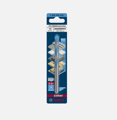 Bosch 2608900626 Expert Cyl-9 Multi Construction Drill Bit 10 X 80 X 120Mm - Thumbnail 2