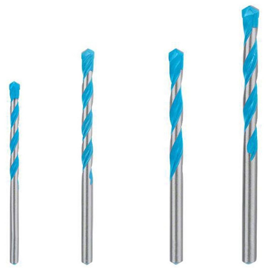 Bosch Powertool Accessories Expert Cyl-9 Multi Construction Drill Bit Set, 4 Piece - Black - Image 1
