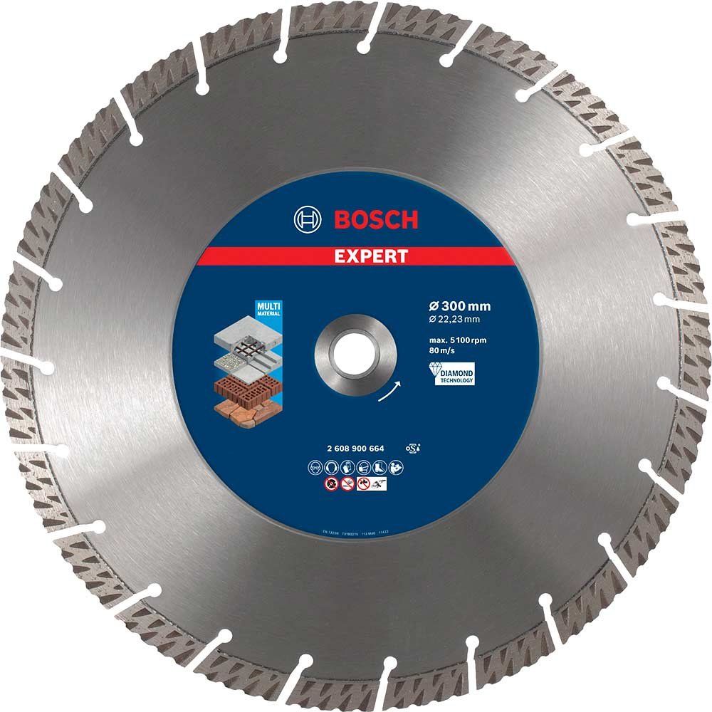 Bosch EXPERT Multi Material Diamond Cutting Disc 300mm 2.8mm 22mm - Image 1