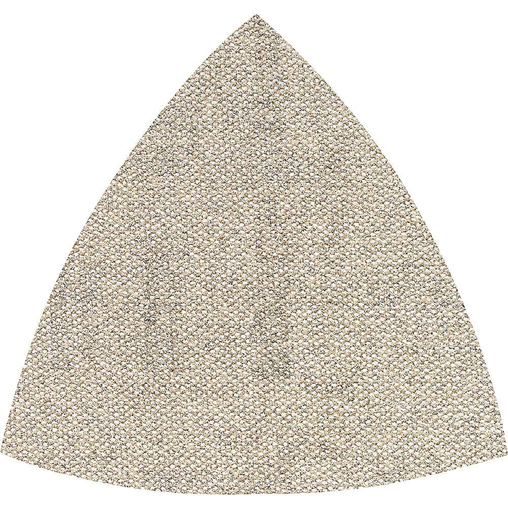Bosch EXPERT M480 Quick Fit Net Delta Sanding Sheets for Paint and Wood 93mm x 93mm 120g Pack of 5 - Image 1