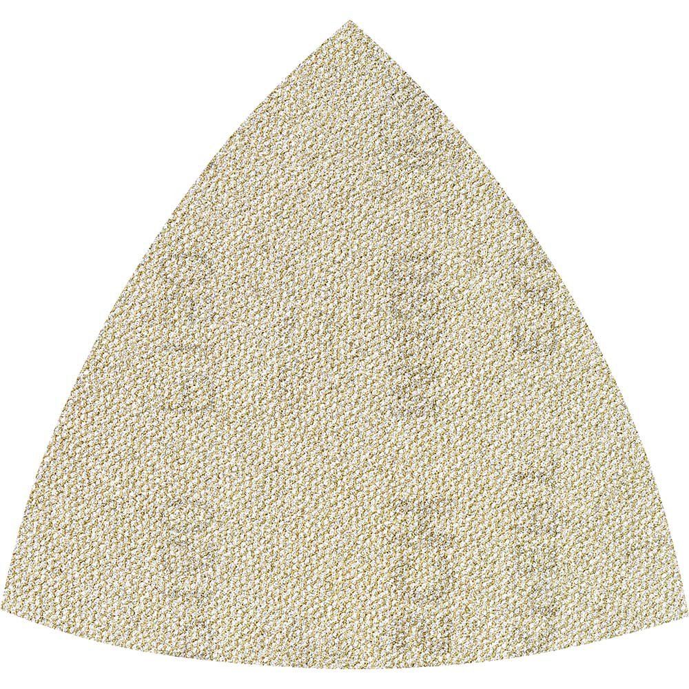 Bosch EXPERT M480 Quick Fit Net Delta Sanding Sheets for Paint and Wood 93mm x 93mm 150g Pack of 5 - Image 1