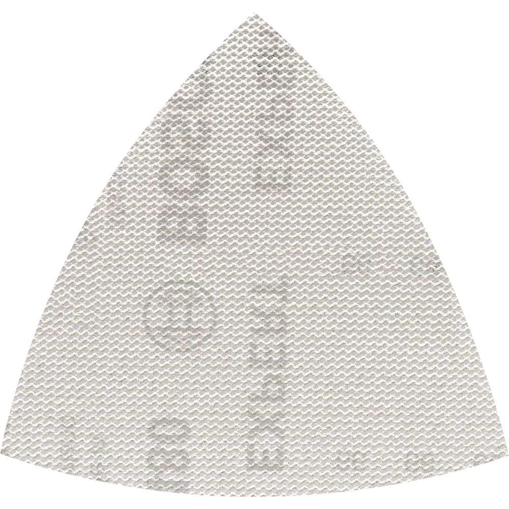 Bosch EXPERT M480 Quick Fit Net Delta Sanding Sheets for Paint and Wood 93mm x 93mm 240g Pack of 5 - Image 1