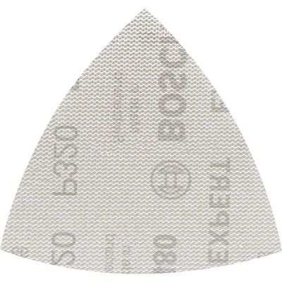 Bosch EXPERT M480 Quick Fit Net Delta Sanding Sheets for Paint and Wood 93mm x 93mm 320g Pack of 5