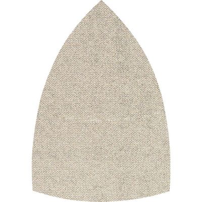 Bosch EXPERT M480 Hook and Loop Large Delta Sanding Sheets for Paint and Wood 100mm x 150mm 80g Pack of 10
