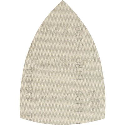 Bosch EXPERT M480 Hook and Loop Large Delta Sanding Sheets for Paint and Wood 100mm x 150mm 150g Pack of 10