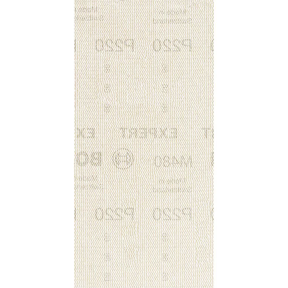 Bosch EXPERT M480 93mm x 186mm Net Abrasive Sanding Sheets 93mm x 186mm 220g Pack of 10 - Image 1