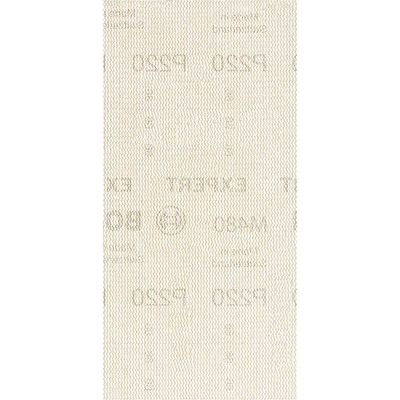 Bosch EXPERT M480 93mm x 186mm Net Abrasive Sanding Sheets 93mm x 186mm 220g Pack of 10