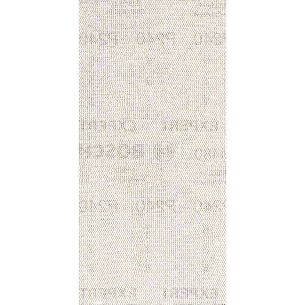 Bosch EXPERT M480 93mm x 186mm Net Abrasive Sanding Sheets 93mm x 186mm 240g Pack of 10 - Image 1