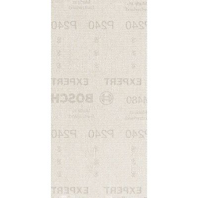 Bosch EXPERT M480 93mm x 186mm Net Abrasive Sanding Sheets 93mm x 186mm 240g Pack of 10