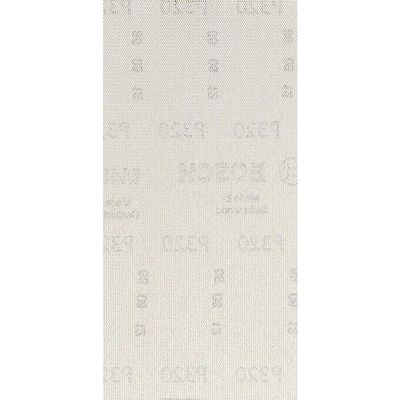 Bosch EXPERT M480 93mm x 186mm Net Abrasive Sanding Sheets 93mm x 186mm 320g Pack of 10