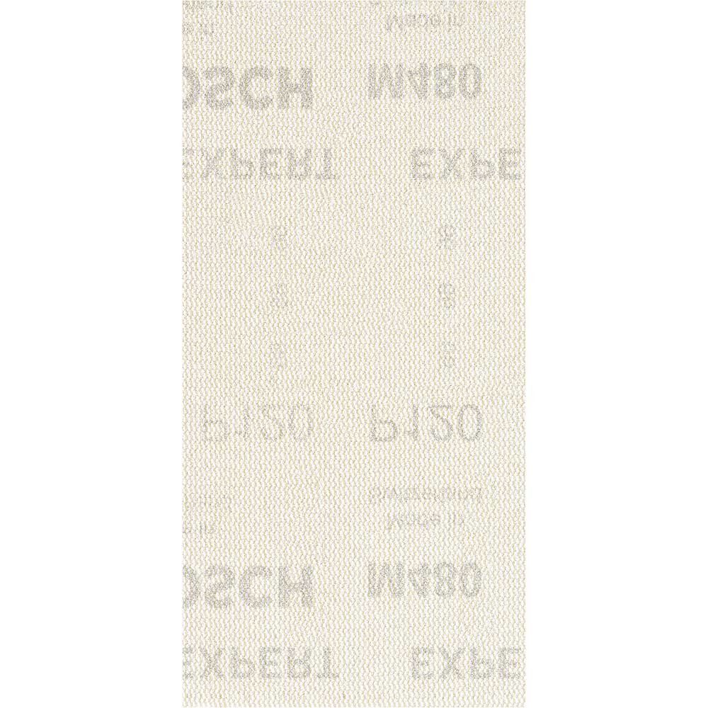 Bosch EXPERT M480 93mm x 186mm Net Abrasive Sanding Sheets 93mm x 186mm 120g Pack of 50 - Image 1