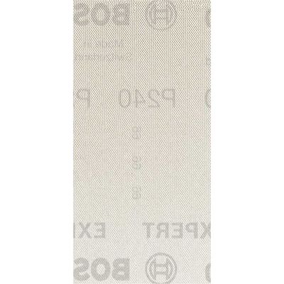 Bosch EXPERT M480 93mm x 186mm Net Abrasive Sanding Sheets 93mm x 186mm 240g Pack of 50