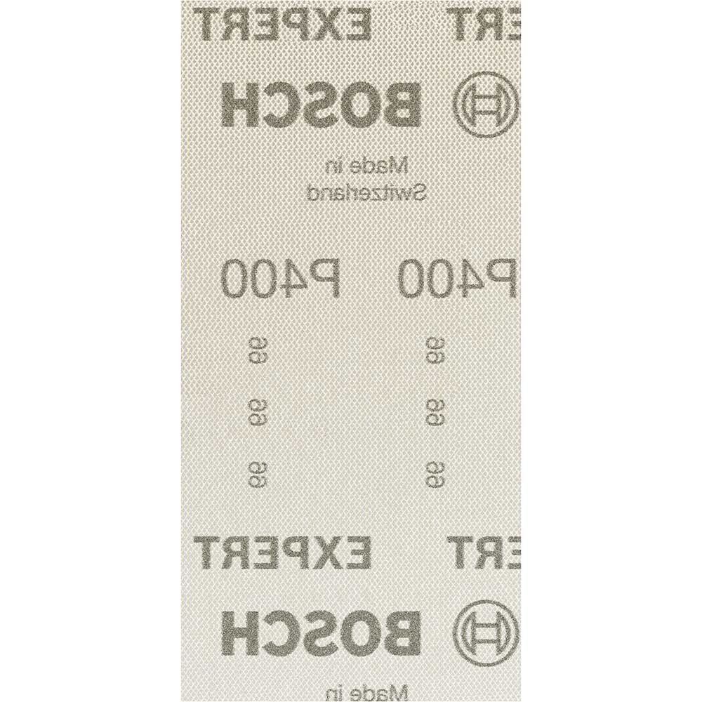 Bosch EXPERT M480 93mm x 186mm Net Abrasive Sanding Sheets 93mm x 186mm 400g Pack of 50 - Image 1