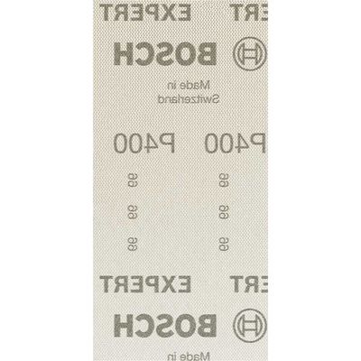 Bosch EXPERT M480 93mm x 186mm Net Abrasive Sanding Sheets 93mm x 186mm 400g Pack of 50