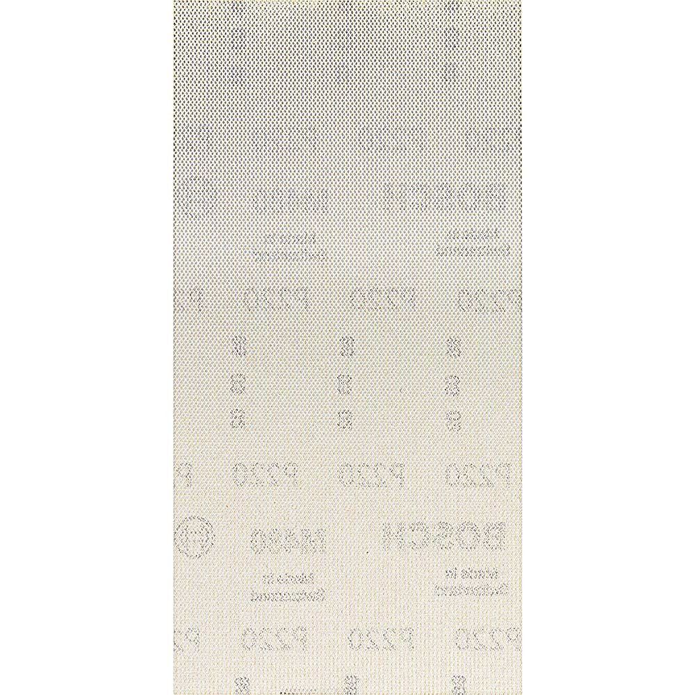 Bosch EXPERT M480 115mm x 230mm Net Abrasive Sanding Sheets 115mm x 230mm 220g Pack of 10 - Image 1