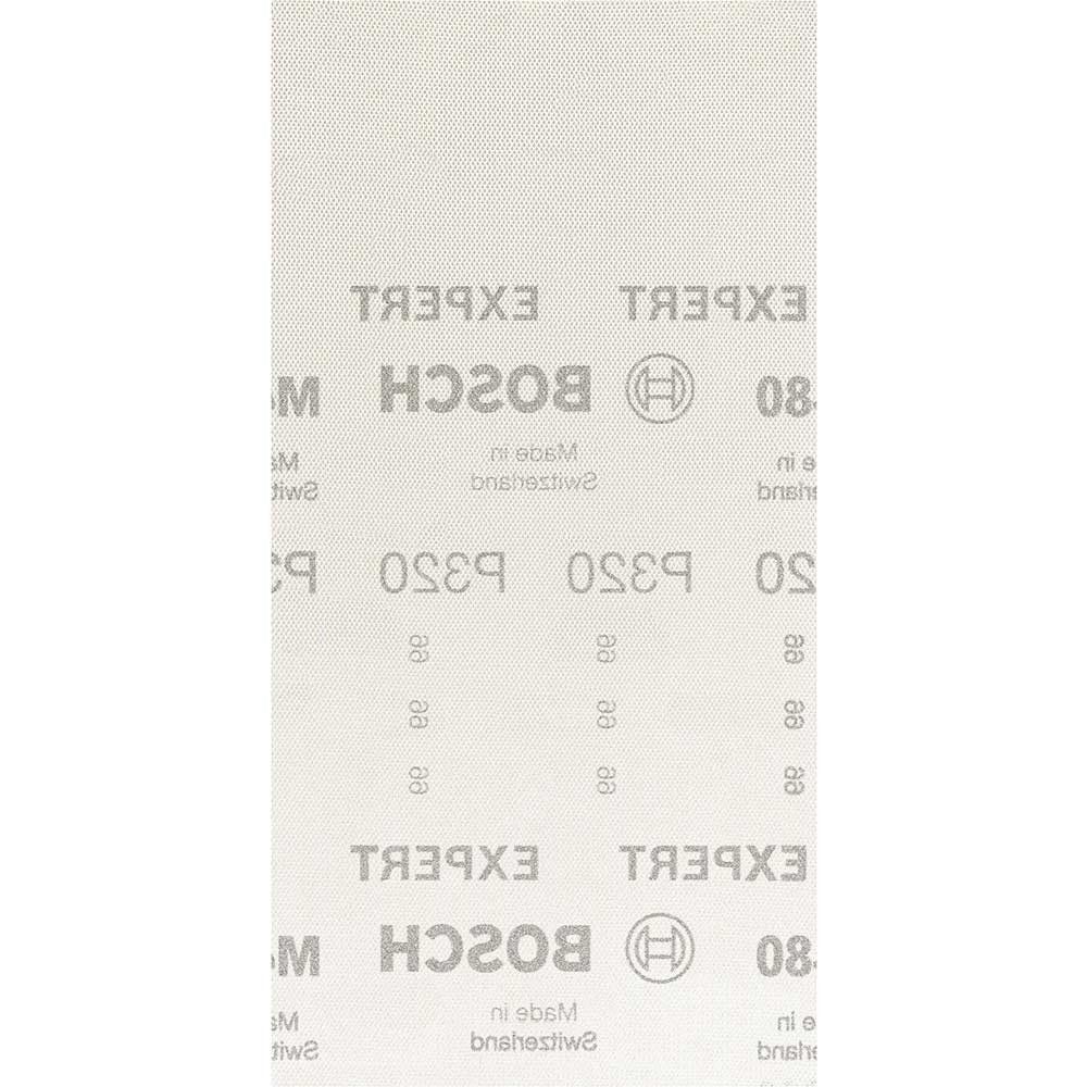 Bosch EXPERT M480 115mm x 230mm Net Abrasive Sanding Sheets 115mm x 230mm 320g Pack of 10 - Image 1