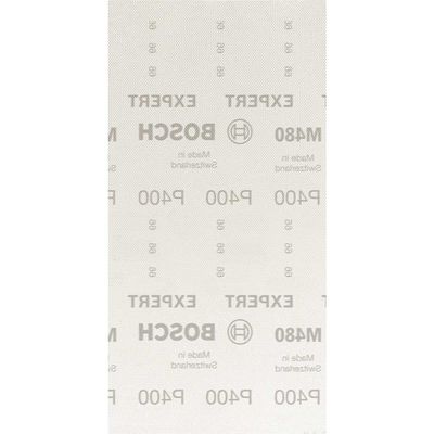 Bosch EXPERT M480 115mm x 230mm Net Abrasive Sanding Sheets 115mm x 230mm 400g Pack of 10