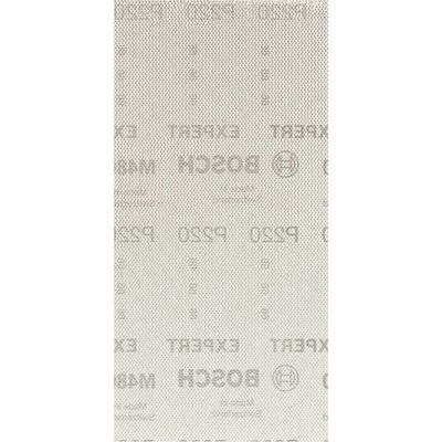 Bosch EXPERT M480 115mm x 230mm Net Abrasive Sanding Sheets 115mm x 230mm 220g Pack of 50