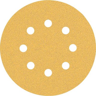 Bosch EXPERT C470 Wood Sanding Disc 125mm 125mm 80g Pack of 5