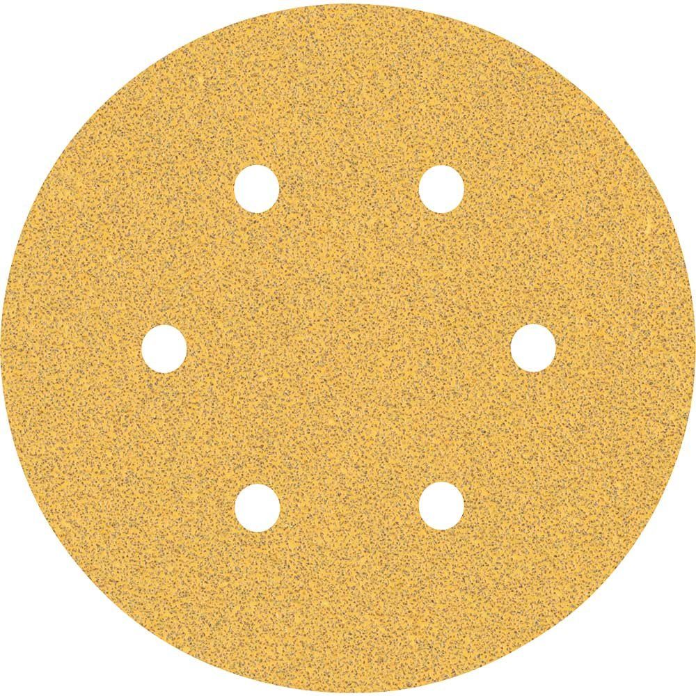 Bosch EXPERT C470 Red Wood Top Sanding Discs 150mm 150mm 60g Pack of 5 - Image 1