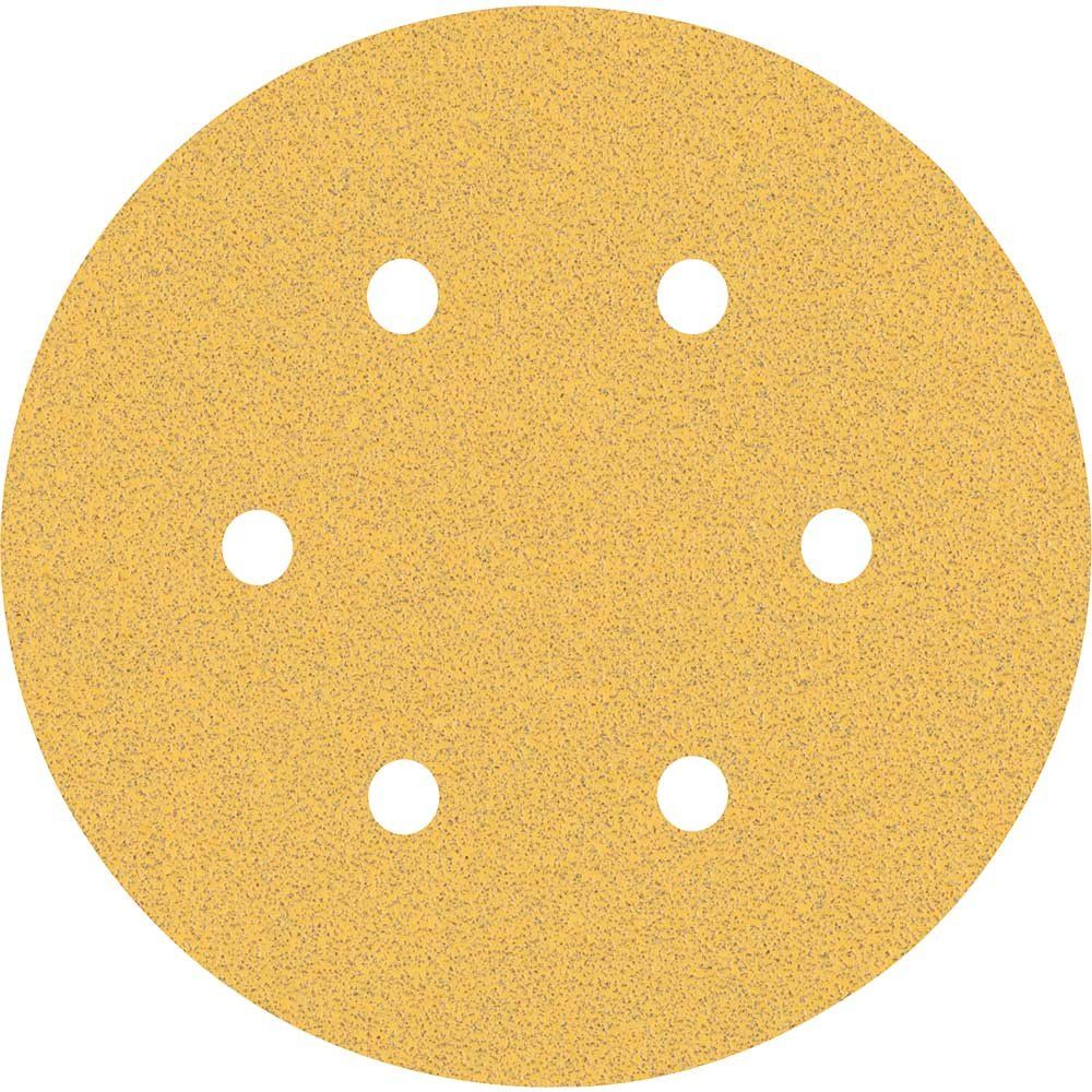 Bosch EXPERT C470 Red Wood Top Sanding Discs 150mm 150mm 80g Pack of 5 - Image 1