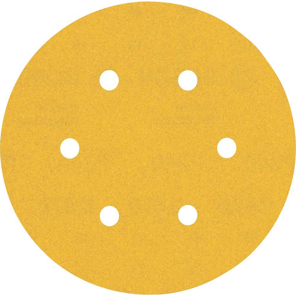 Bosch EXPERT C470 Red Wood Top Sanding Discs 150mm 150mm 240g Pack of 5 - Image 1