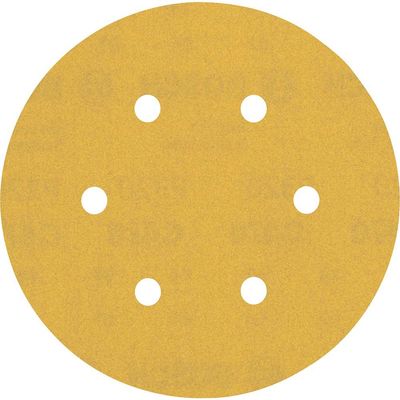 Bosch EXPERT C470 Red Wood Top Sanding Discs 150mm 150mm 320g Pack of 5