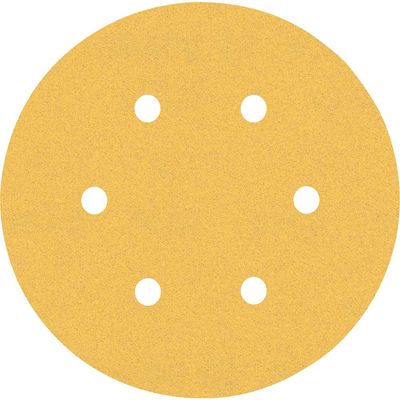 Bosch EXPERT C470 Red Wood Top Sanding Discs 150mm 150mm Assorted Pack of 6