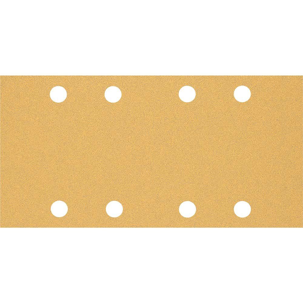 Bosch EXPERT C470 Punched Hook and Loop Sanding Sheets 93mm x 186mm 80g Pack of 10 - Image 1