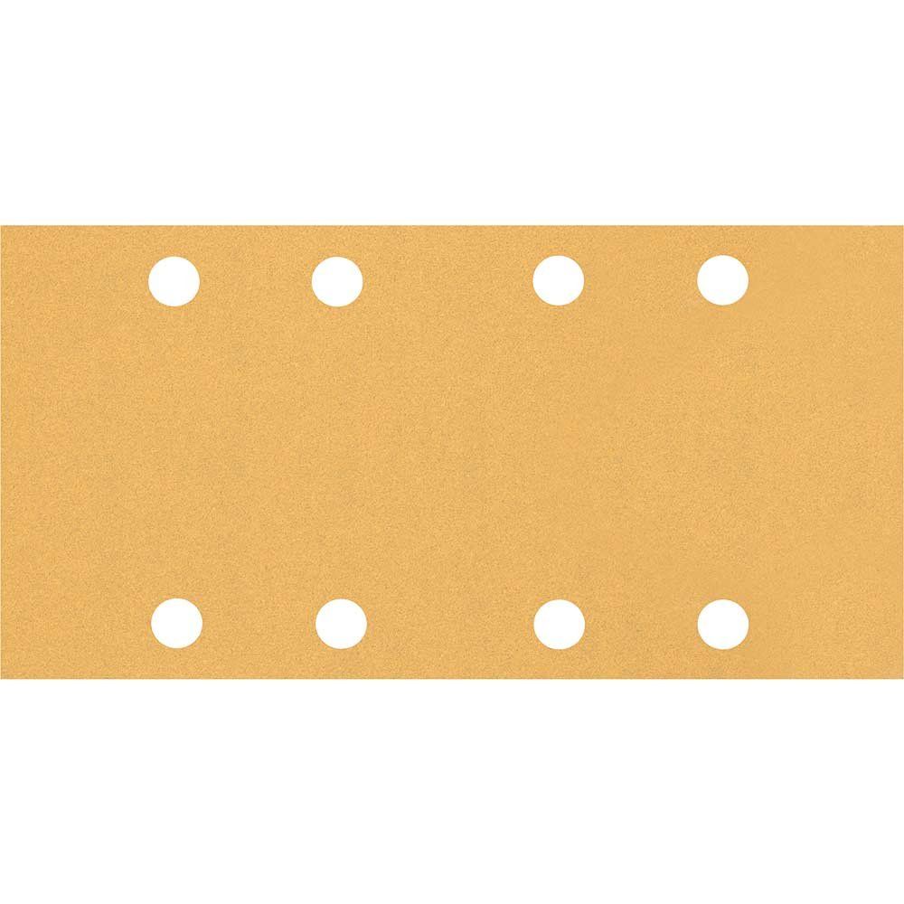 Bosch EXPERT C470 Punched Hook and Loop Sanding Sheets 93mm x 186mm 120g Pack of 10 - Image 1