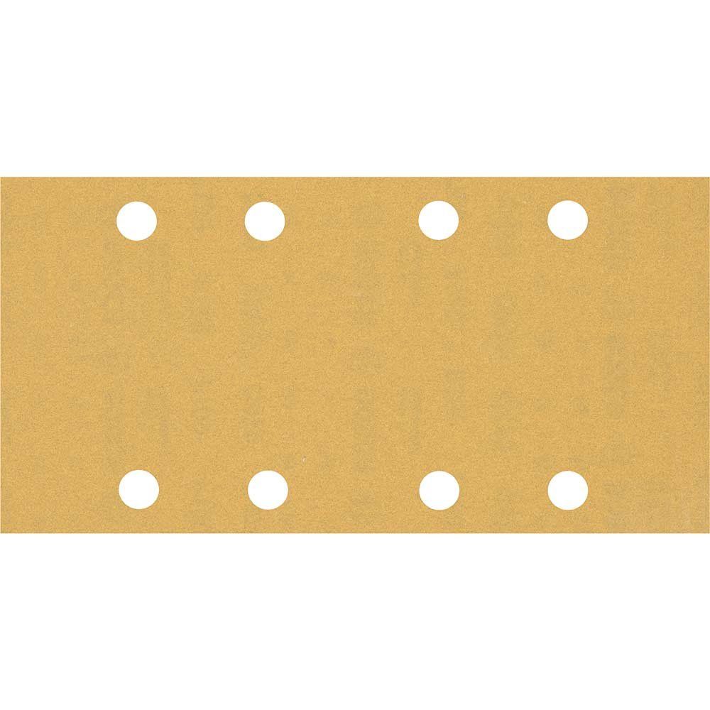 Bosch EXPERT C470 Punched Hook and Loop Sanding Sheets 93mm x 186mm 180g Pack of 10 - Image 1