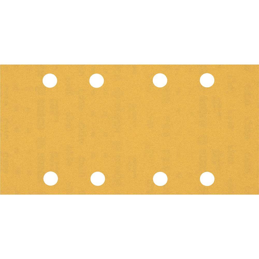 Bosch EXPERT C470 Punched Hook and Loop Sanding Sheets 93mm x 186mm 240g Pack of 10 - Image 1