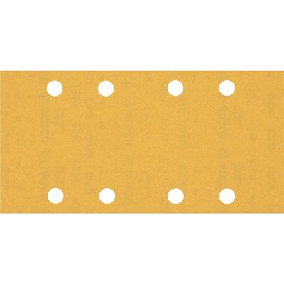 Bosch EXPERT C470 Punched Hook and Loop Sanding Sheets 93mm x 186mm 240g Pack of 10