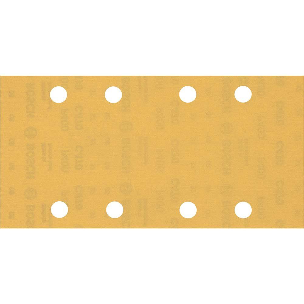 Bosch EXPERT C470 Punched Hook and Loop Sanding Sheets 93mm x 186mm 400g Pack of 10 - Image 1