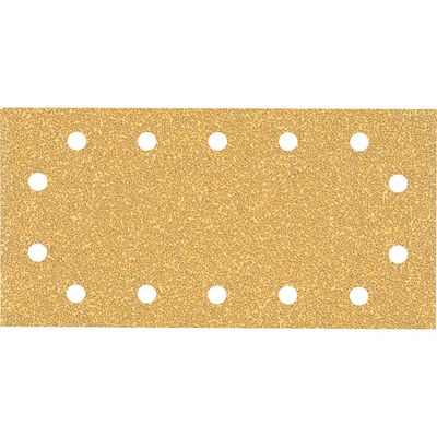 Bosch EXPERT C470 Punched Hook and Loop 1/2 Sanding Sheets 115mm x 230mm 40g Pack of 10