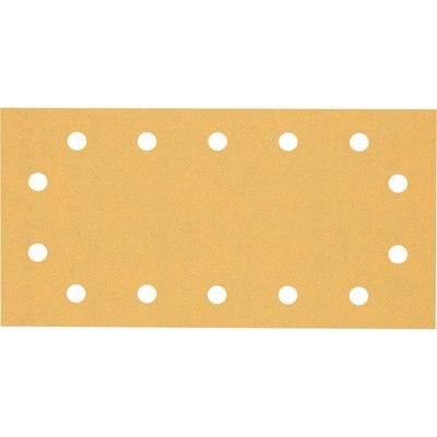 Bosch EXPERT C470 Punched Hook and Loop 1/2 Sanding Sheets 115mm x 230mm 120g Pack of 10