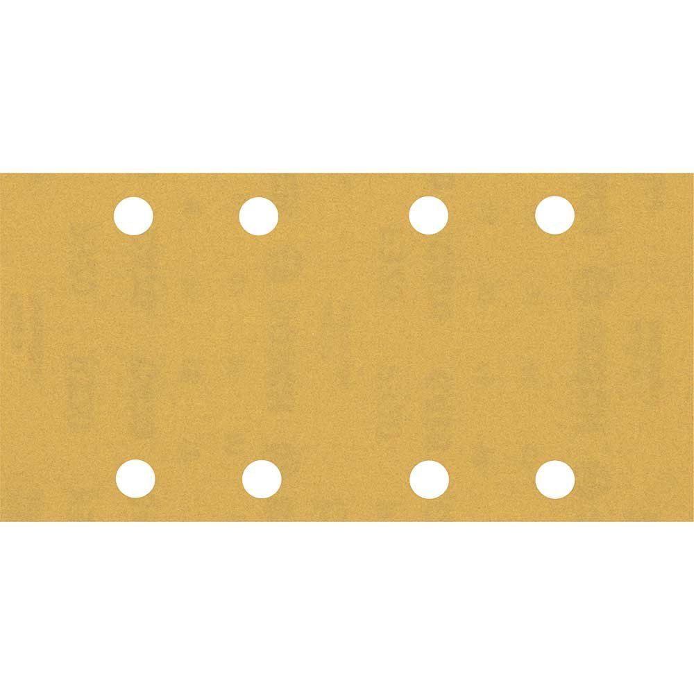 Bosch EXPERT C470 Punched Hook and Loop Sanding Sheets 93mm x 186mm 320g Pack of 10 - Image 1