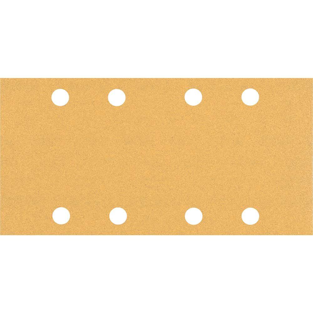 Bosch EXPERT C470 Punched Hook and Loop Sanding Sheets 93mm x 186mm 100g Pack of 10 - Image 1
