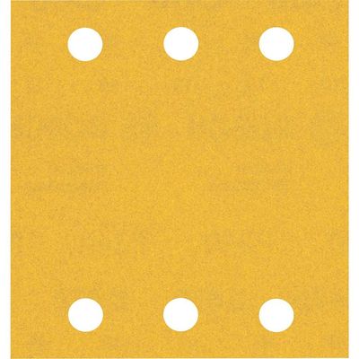 Bosch EXPERT C470 Punched Hook and Look Sanding Sheets 115mm x 107mm 240g Pack of 10