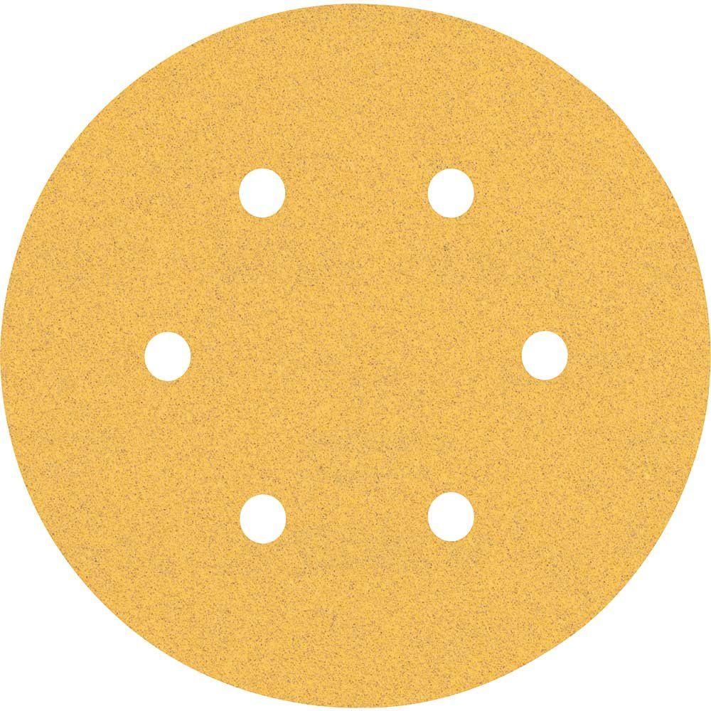 Bosch EXPERT C470 Red Wood Top Sanding Discs 150mm 150mm 100g Pack of 50 - Image 1