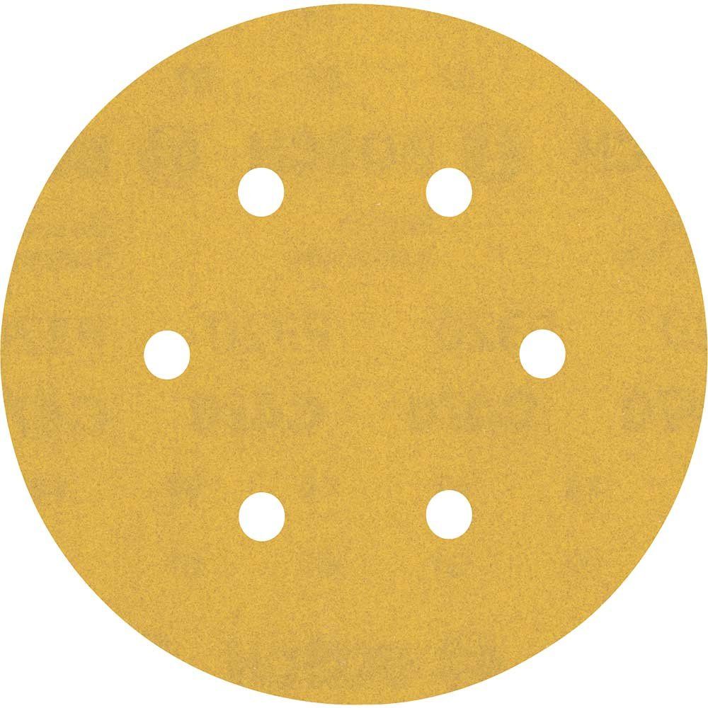 Bosch EXPERT C470 Red Wood Top Sanding Discs 150mm 150mm 320g Pack of 50 - Image 1