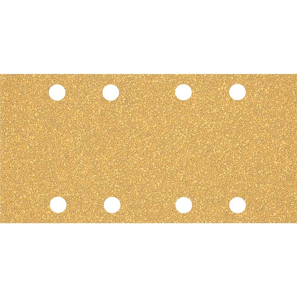 Bosch EXPERT C470 Punched Hook and Loop Sanding Sheets 93mm x 186mm 40g Pack of 50 - Image 1