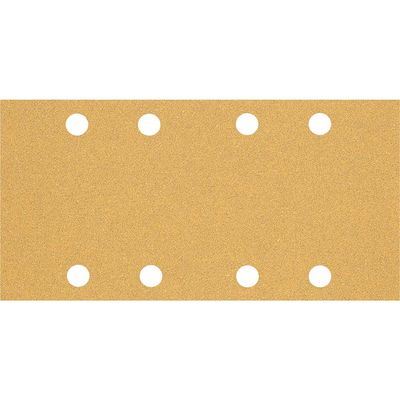 Bosch EXPERT C470 Punched Hook and Loop Sanding Sheets 93mm x 186mm 60g Pack of 50