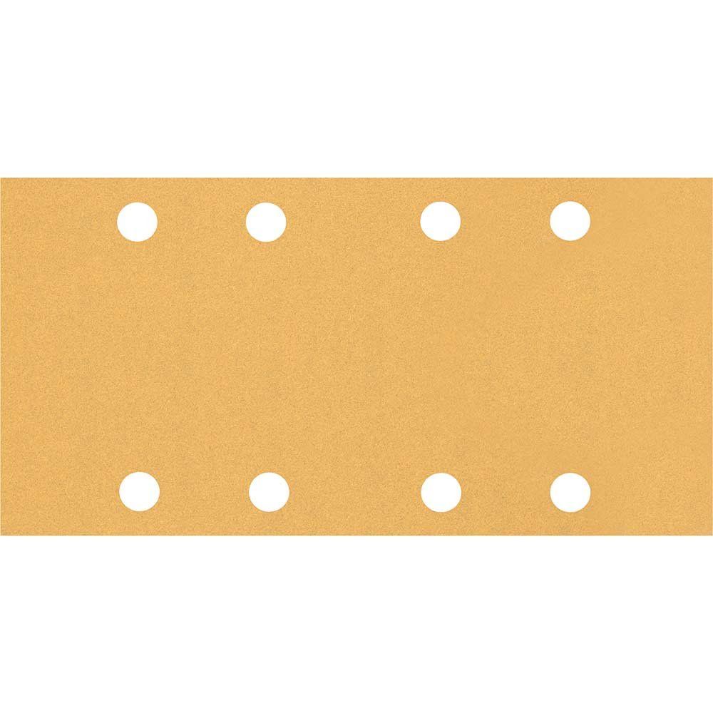 Bosch EXPERT C470 Punched Hook and Loop Sanding Sheets 93mm x 186mm 100g Pack of 50 - Image 1
